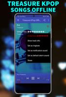 Lagu Treasure KPOP Terbaru Offline تصوير الشاشة 1