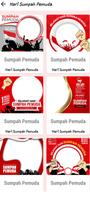Sumpah Pemuda Day Photo Frames poster