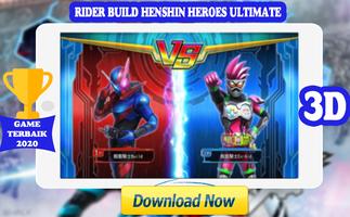 Rider Fighters Build Henshin Wars Legend Affiche