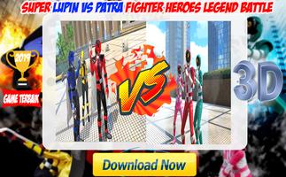 Super Lupinranger Vs Patranger Heroes Battle Affiche