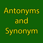 Icona Antonyms and Synonym In Hindi & English