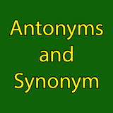 Antonyms and Synonym In Hindi & English icône