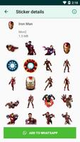 1 Schermata Avengers Stickers for WhatsApp (WAStickerApp)