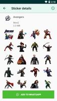 2 Schermata Avengers Stickers for WhatsApp (WAStickerApp)