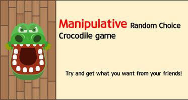 Cheating crocodile game poster