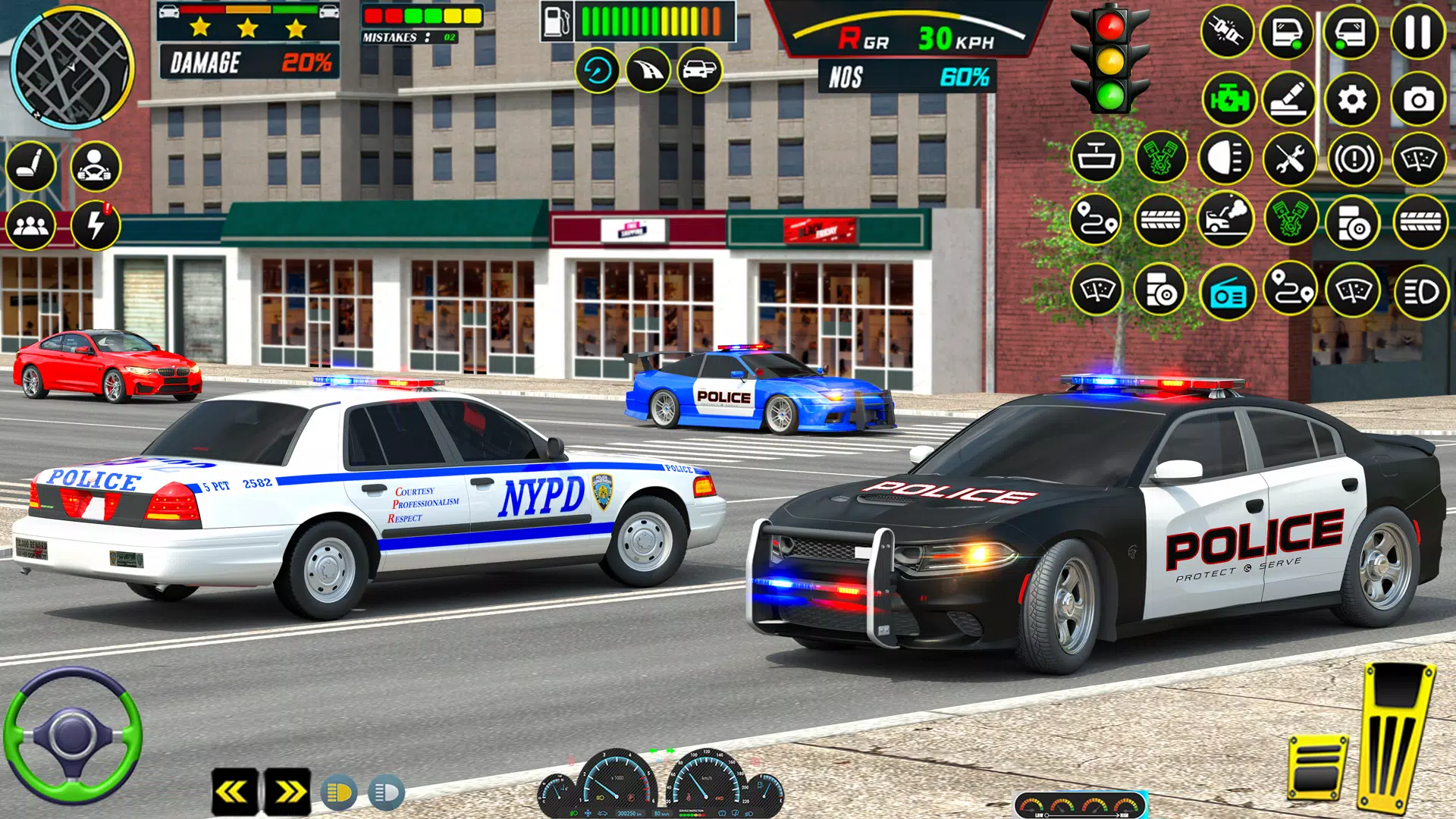 police car parking 3D HD APK para Android - Download