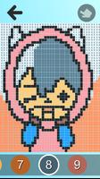 Toca Boca Pixel Color Life Plakat