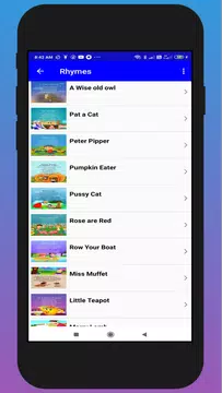 Screenshot 3 for Rhymes in English for Kids