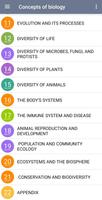 Biology Concepts screenshot 1