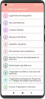Errorless Mathematics screenshot 1