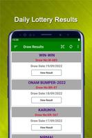 Kerala Daily Lottery Results Affiche