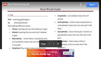 English ROOT WORDS screenshot 1