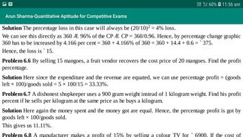 Arun Sharma-Quantitative Aptitude for Competitive. Ekran Görüntüsü 3