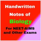 Handwritten Notes of Biology for NEET- AIIMS icône