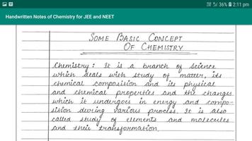Handwritten Notes of Chemistry for JEE and NEET Screenshot 2