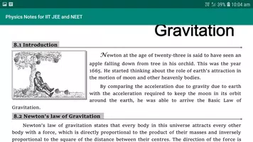 Physics Notes for IIT JEE and NEET screenshot 2