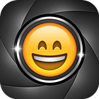 Emoji Cámara Etiqueta Hacedor icono