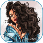 Girly M Art Backgrounds ikona