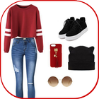 آیکون‌ Girl Teenage Fashion Styles