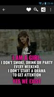 برنامه‌نما Inspirational Girly Quotes عکس از صفحه