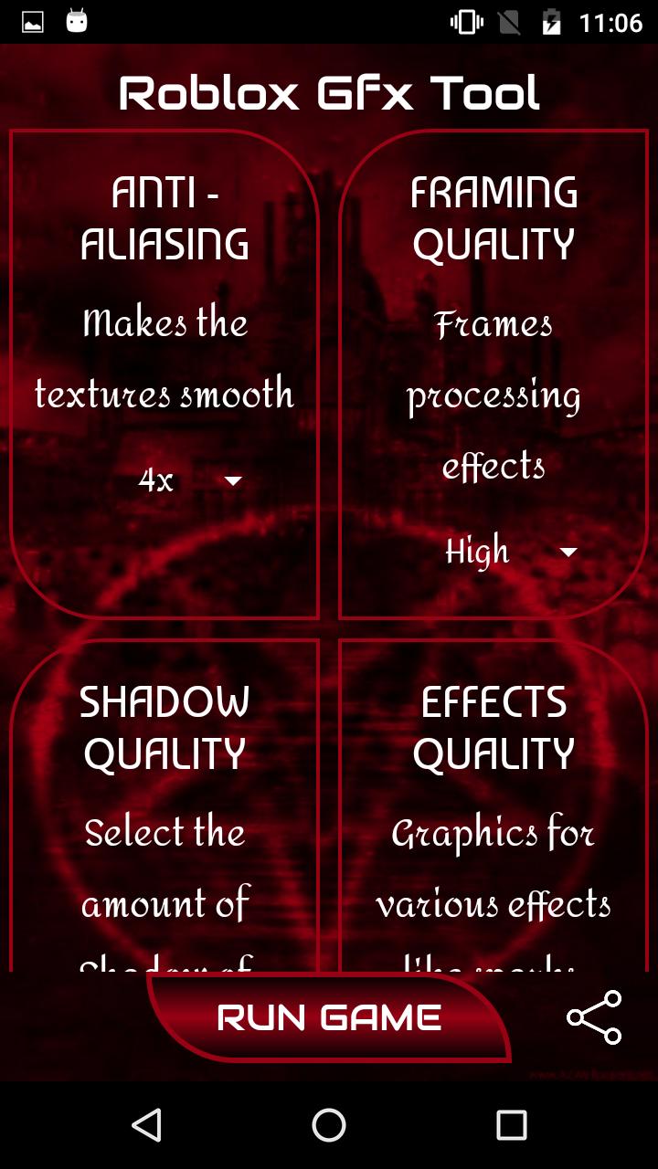 Gfx Tool For Roblox For Android Apk Download - roblox no lag mobile