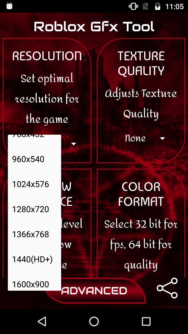 Gfx Tool For Roblox For Android Apk Download - roblox how to fix mobile lag