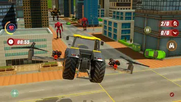 Flying Tractor Robot скриншот 4
