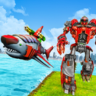 robot shark transform juegos de robots icono