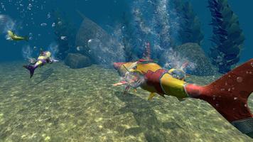 Robot Shark Transform Robot Games screenshot 1