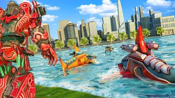 Robot Shark Transform Robot Games poster