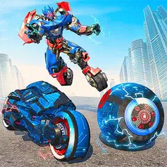 download Ball Robot Transform Bike War APK