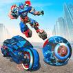 ”Ball Robot Transform Bike War