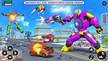 Ball Robot Transform Bike War 스크린샷 1