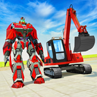 Construction City Robot Transform icon