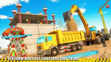 Construction City Robot Transform screenshot 1
