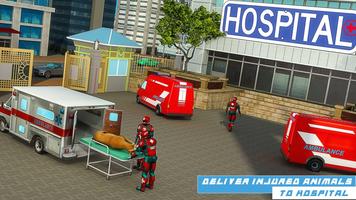 2 Schermata Doctor Hero Robot Rescue Game