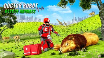 3 Schermata Doctor Hero Robot Rescue Game