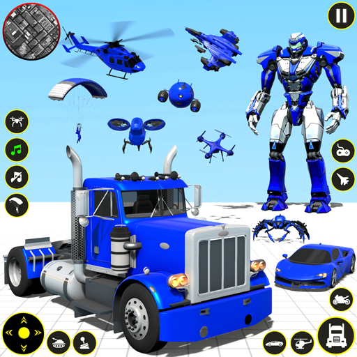 jogo de caminhão caminhão robô