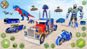 Truck Game - Car Robot Games captura de pantalla 1
