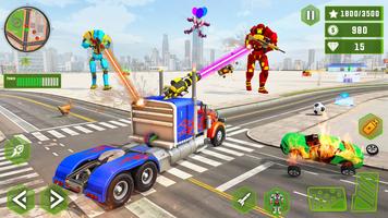 Truck Game - Car Robot Games captura de pantalla 2