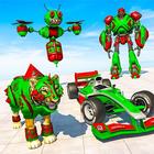 Formula Robot Car Game – Bee Robot Transform Game ikona