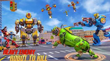 Formula Robot Car Game – Bee Robot Transform Game screenshot 1