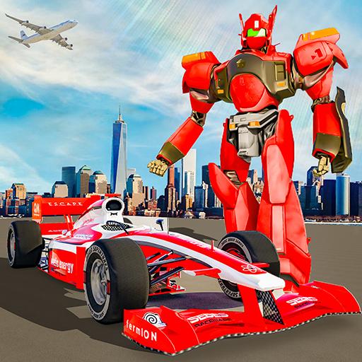 Formula Car Robot City Battle 2021