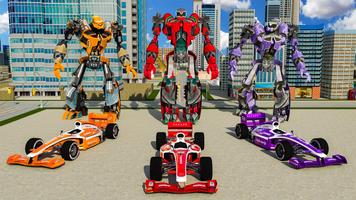 Formula Car Robot City Battle 2021 Affiche