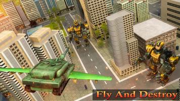 Flying Air Robot Transform Tank اسکرین شاٹ 2