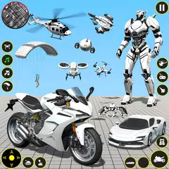 Bike Robot Games: Robot Game Icon