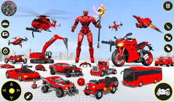 Bike Robot Games تصوير الشاشة 1