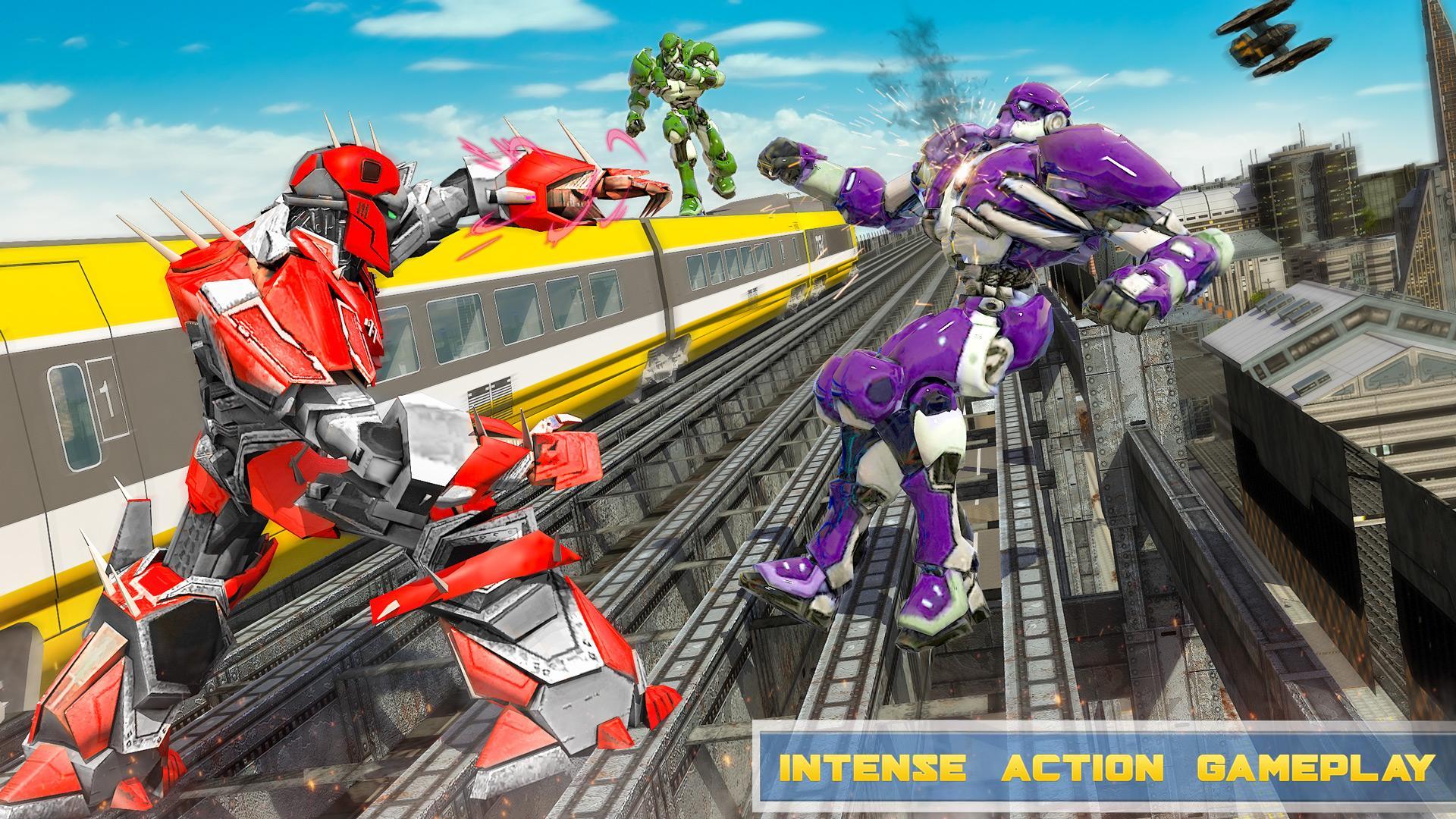 Android 用の 狼 変換する 戦争 ロボット ヒーロー ロボット 撮影 Apk をダウンロード