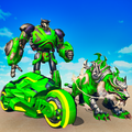 Flying Tiger Robot Transform Bike Robot Games