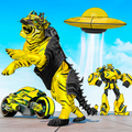 Wild Tiger Transform Bike Robot Shooting Games